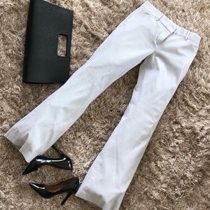 Express Black and White pinstriped slacks